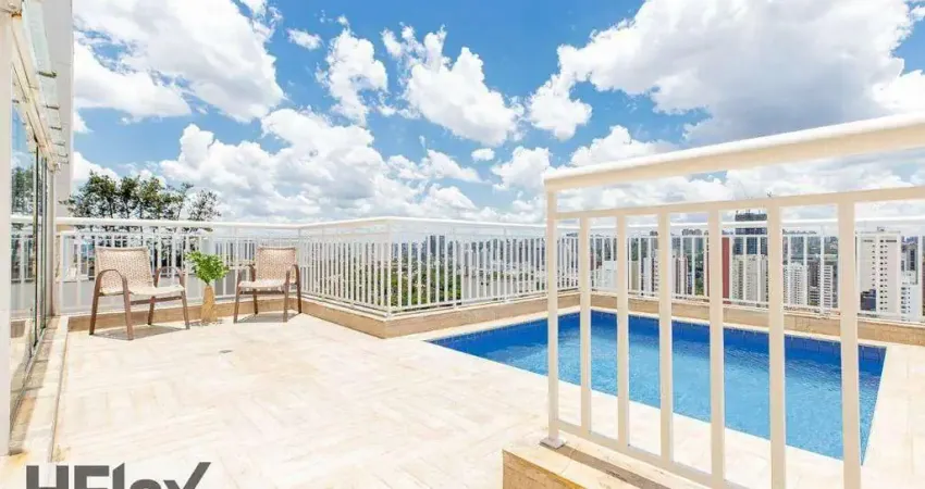 Cobertura à venda, 455 m² por R$ 3.350.000,00 - Chácara Santo Antônio - São Paulo/SP