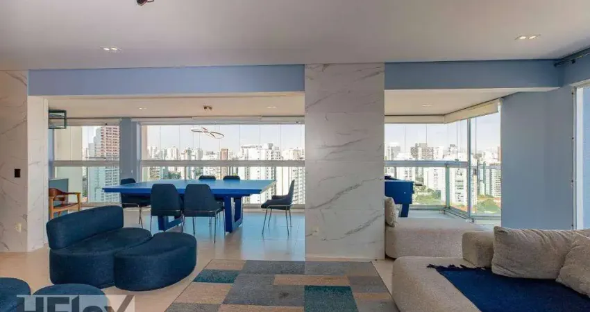 Apartamento com 3 dormitórios à venda, 227 m² por R$ 3.500.000,00 - Brooklin - São Paulo/SP