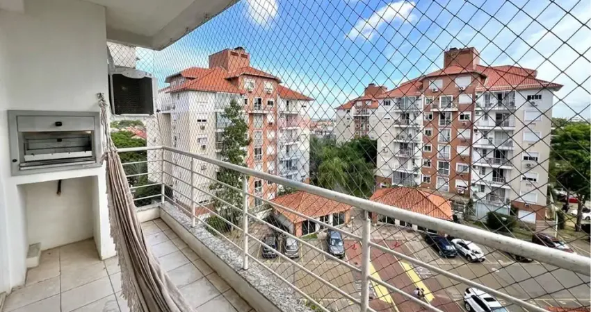 Apartamento 2 quartos com sacada e churrasqueira em Canoas - Semi Mobiliado - Jardim Baviera