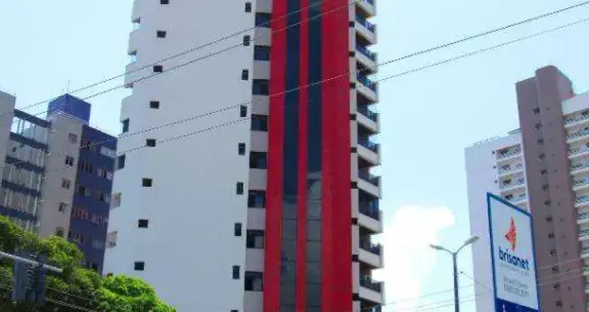 Apartamento com 1 dormitório para alugar, 58 m² por R$ 2.600,00 - Petrópolis - Natal/RN