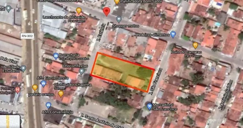 Terreno à venda na Rua Estância, 728, Igapó, Natal