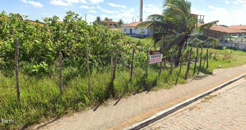 Terreno à venda, 450 m² por R$ 120.000,00 - Praia de Tabatinga - Nísia Floresta/RN