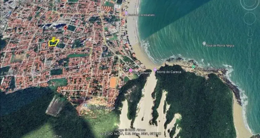 Terreno à venda em ponta negra – 3.824,75 m² | localização privilegiada