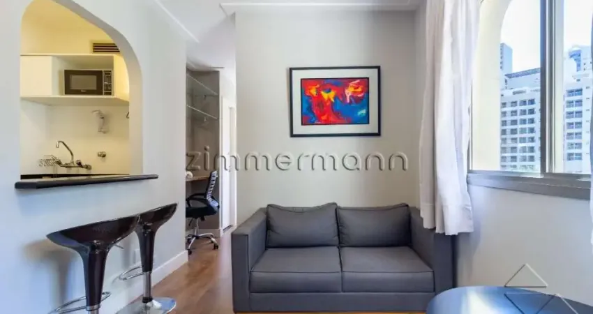 Flat com 1 quarto à venda na Alameda Campinas, --, Bela Vista, São Paulo