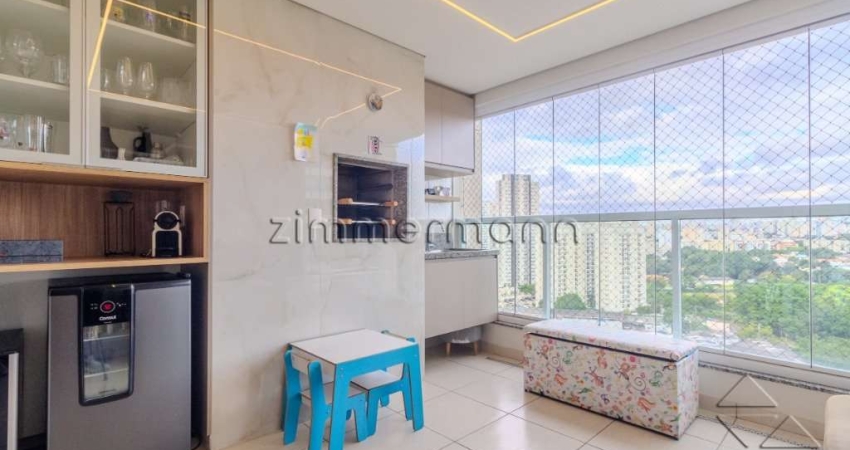 Apartamento com 3 quartos à venda na Rua dos Coroados, --, Vila Anastácio, São Paulo