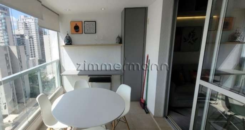 Apartamento com 1 quarto à venda na Avenida Aratãs, --, Moema, São Paulo