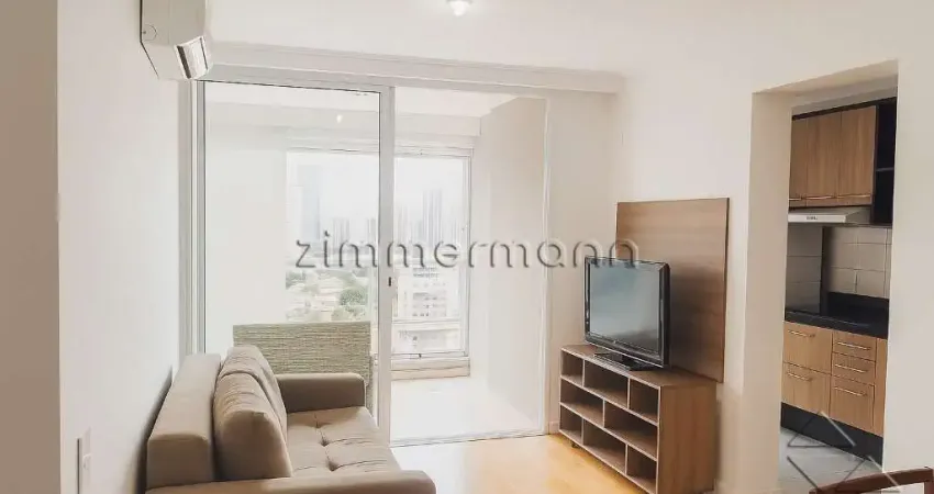 Apartamento com 1 quarto à venda na Rua Castilho, --, Brooklin, São Paulo