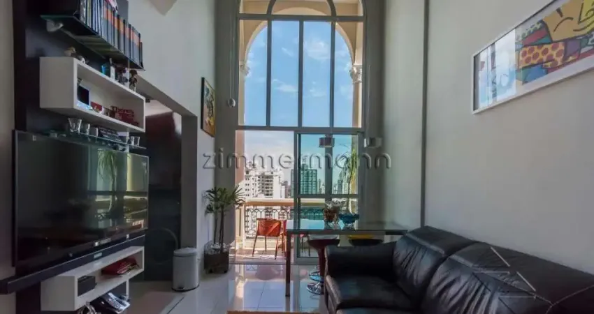 Apartamento com 1 quarto à venda na Rua Demóstenes, --, Campo Belo, São Paulo