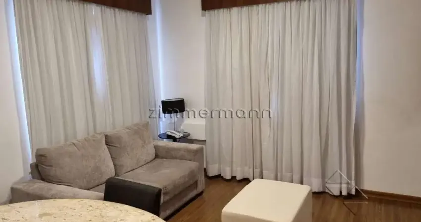 Flat com 1 quarto à venda na Rua Funchal, --, Vila Olímpia, São Paulo