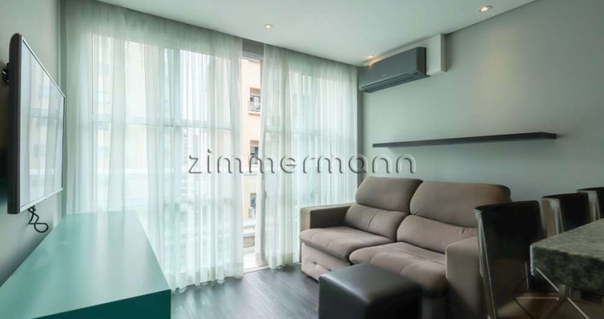 Apartamento com 1 quarto à venda na Avenida Rouxinol, --, Indianópolis, São Paulo