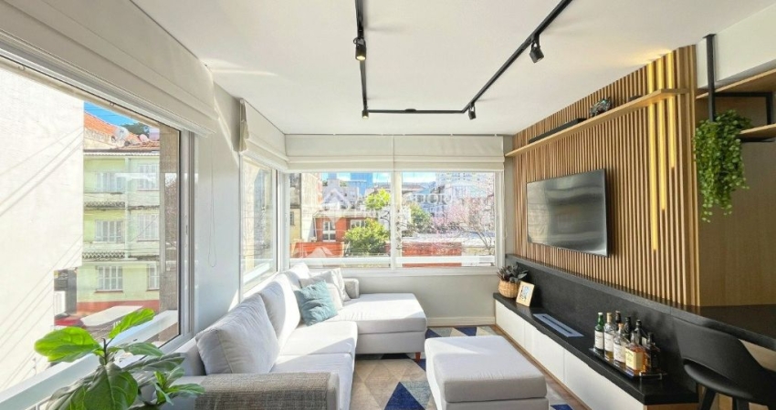 Lindo apartamento com 2 quartos no bairro Menino Deus!