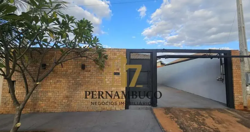 Casa para Venda em Bady Bassitt, Jardim Aurora, 2 dormitórios, 2 banheiros, 2 vagas