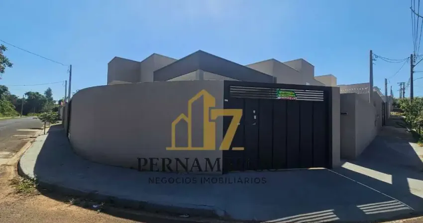 Casa para venda em bady bassitt, menezes i, 2 dormitórios, 1 suíte, 2 banheiros, 2 vagas