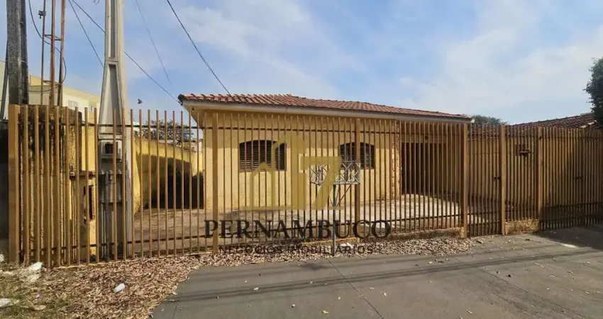 Casa para venda em são josé do rio preto, parque estoril, 3 dormitórios, 1 banheiro, 3 vagas