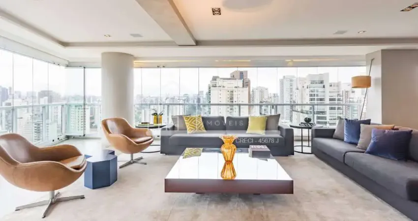 Apartamento para alugar com 3 suítes no Campo Belo.