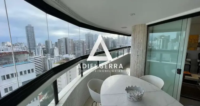 Jardim Apipema | Vista mar | 4 Suítes | Suíte master | Depósito | Dependência completa | Nascente | 180m² | Varanda integrada | 3 vagas