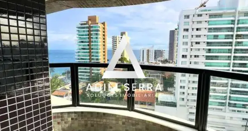 Morro do Gato | Alto padrão | Vista mar 180º | 3 suítes | 240m² | Varanda gourmet | 1 por andar
