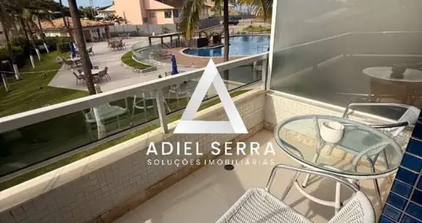 Villas do Atlântico | Village | 1/4 | Alto padrão | Pé na areia  | 62m² | Vista mar | mobiliado | Condomínio Exclusivo
