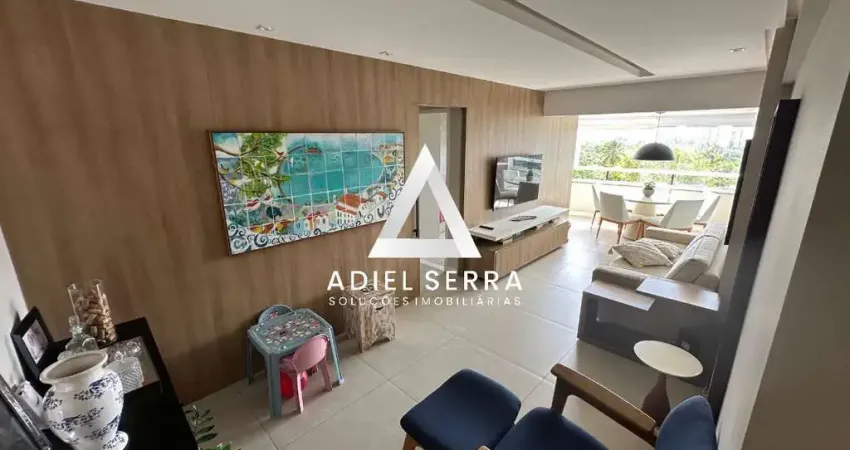 Bosque Patamares | 3/4 | Varanda Gourmet | 80m² | Porteira Fechada | Andar Alto | 2 Vagas | Total Infraestrutura