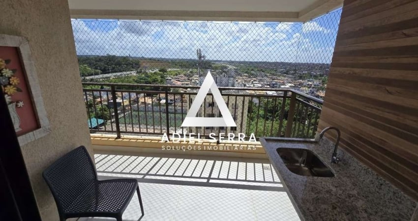 Stupendo Piatã | 67,74m² | 2/4 | 1 Suíte | Porteira Fechada | Varanda Gourmet | Andar Alto | Total Infraestrutura de Lazer