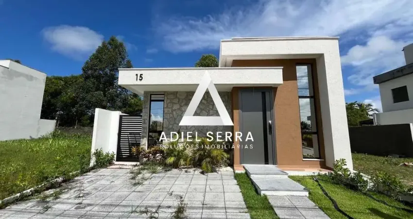 VILLA FLORENÇA | CASA TÉRREA | 3/4 COM SUÍTE | 85m² | NASCENTE | NUNCA HABITADA | GOURMET | 2 VAGAS