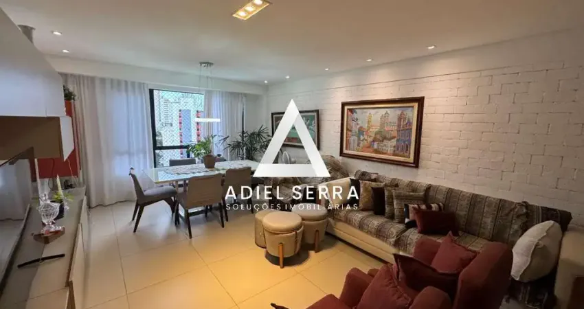 PITUBA | VILA ROMANA | 113m² | 3 SUÍTES | CLOSET | LAVABO | FINAMENTE DECORADO | 2 VAGAS
