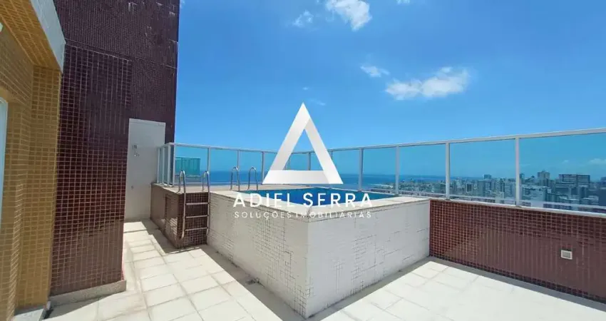 Pituba | Cobertura | 164m² | 4/4 C/ 3 Suítes | Lavabo | 3 Vagas | Vista Panorâmica | Total Infraestrutura de Lazer