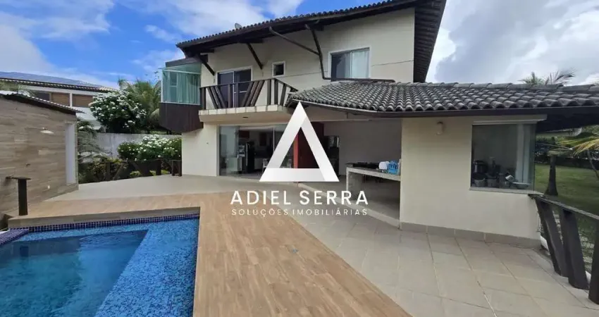 Busca Vida | 450m² C/ 1175m² de Terreno | 3 Suítes | Dependência Completa | Poço Artesiano | Irrigação Automatizada | Total Infraestrutura de Lazer