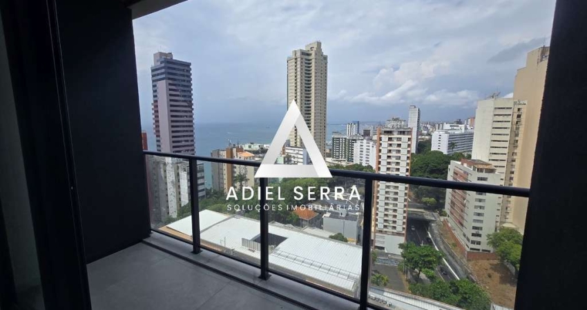 Corredor da Vitória - 27m² - Studio - 1 banheiro - Andar intermediário - Garagem rotativa - Vista Mar