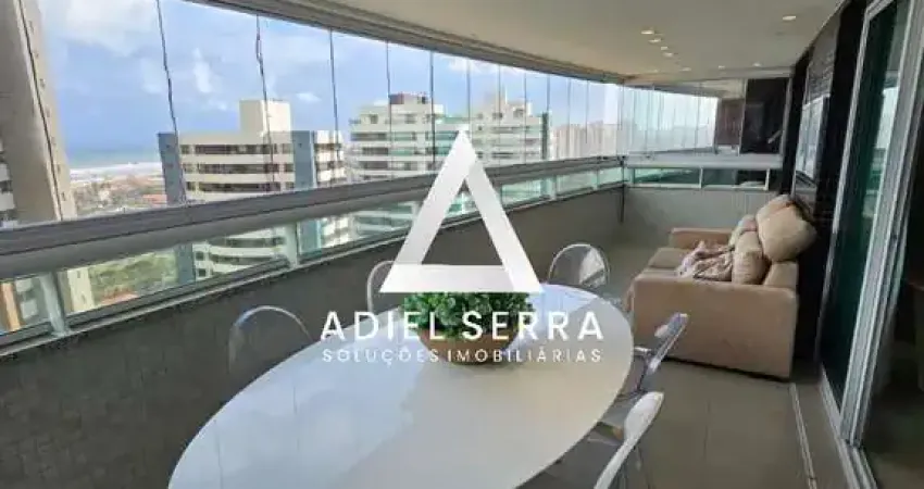 Colina A - Patamares - 4 suítes - 207m² - Andar alto - Vista Mar - Reformado - Dependência completa - 3 vagas - Lazer completo