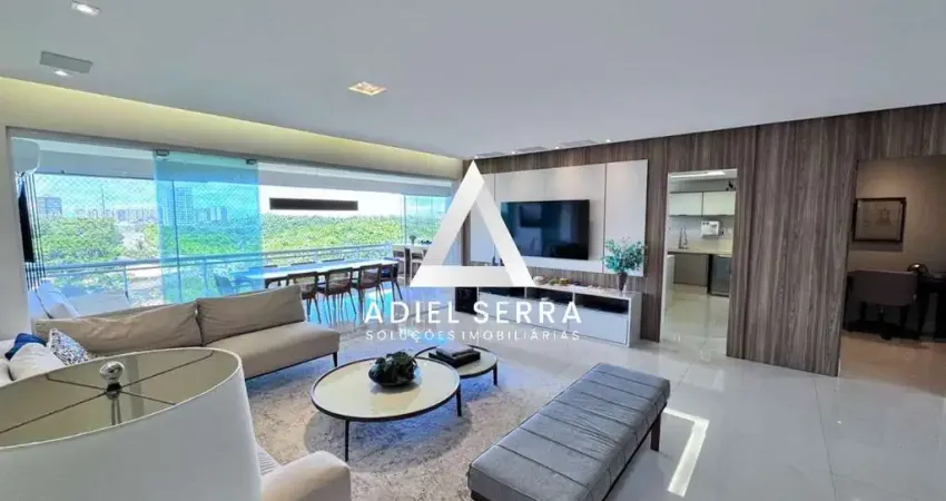 Greenville Ludco - 3 suítes + home com 180m² - Varanda gourmet com churrasqueira - Vista Mar - Reformado - 3 vagas - Lazer completo