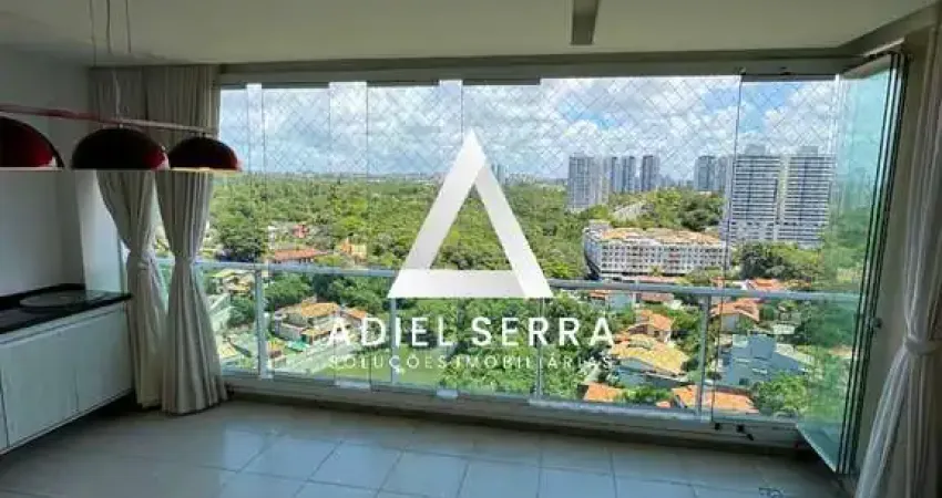 Pituaçu - 110m² - Andar altíssimo - Norte/Sul - 3 quartos sendo 1 suíte - 3 banheiros - Dependência completa - Armários - Varanda Gourmet - 3 vagas