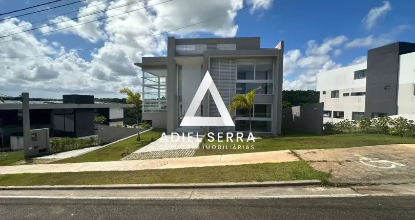 Alphaville litoral norte 3 - casa com 6 suítes + dependência completa - fino acabamento - piscina e área gourmet voltado para preservação