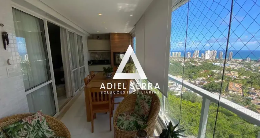 Greenville - Platno - 110m² - Nascente - Andar alto - Vista mar - 3 quartos sendo 1 suíte - Home Office - Varanda Gourmet - Armários - 2 vagas