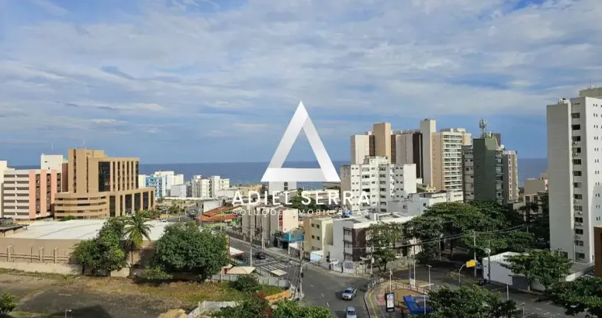 Pituba - 139m² - Nascente - Vista mar - 3 quartos sendo 1 suíte - Despensa - Dependência completa - 2 vagas - Condomínio c/ infraestrutura