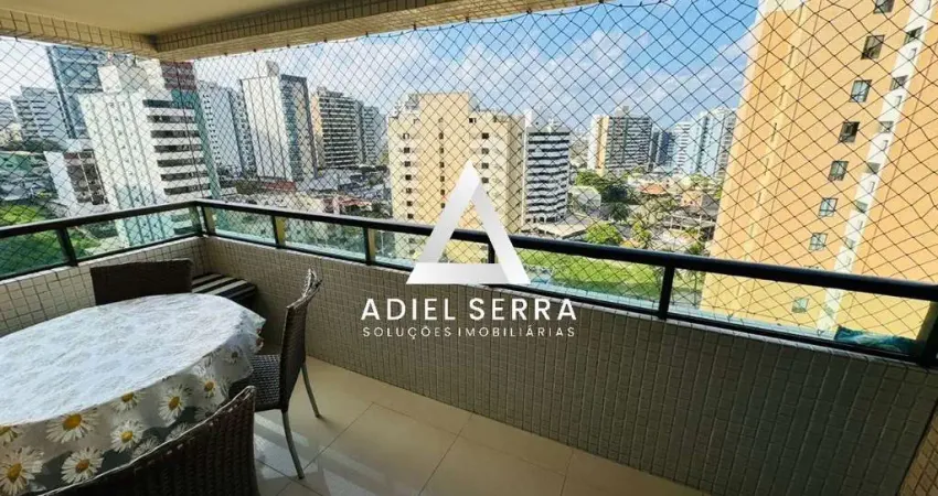 Armação - 99m² - Andar alto - Nascente - Vista livre - Ventilação cruzada - 4 quartos sendo 1 suíte - Varanda - Armários - Climatizado - 2 vagas