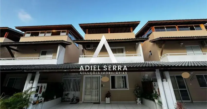 Stella Maris - Triplex - 176,15m² total - 4 quartos sendo 2 suítes - Gabinete - Varanda - Lavabo - Área verde - 3 vagas - Condomínio c/ infraestrutura