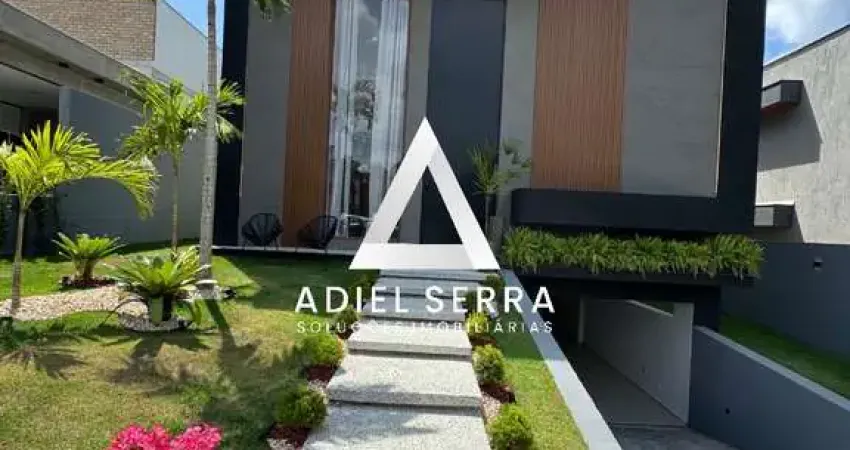 Alphaville litoral norte 3 - 479,88m² total - 5 suítes - closets - área gourmet - piscina - energia solar - climatização - ponto elétrico - 4 vagas