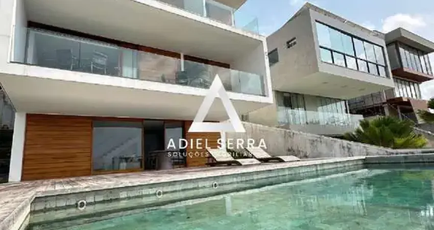 Alphaville Salvador 2 - 480m² total - Nascente - 4 suítes - 3 pavimentos - Dependência completa - Armários - Piscina - Automação - 6 vagas