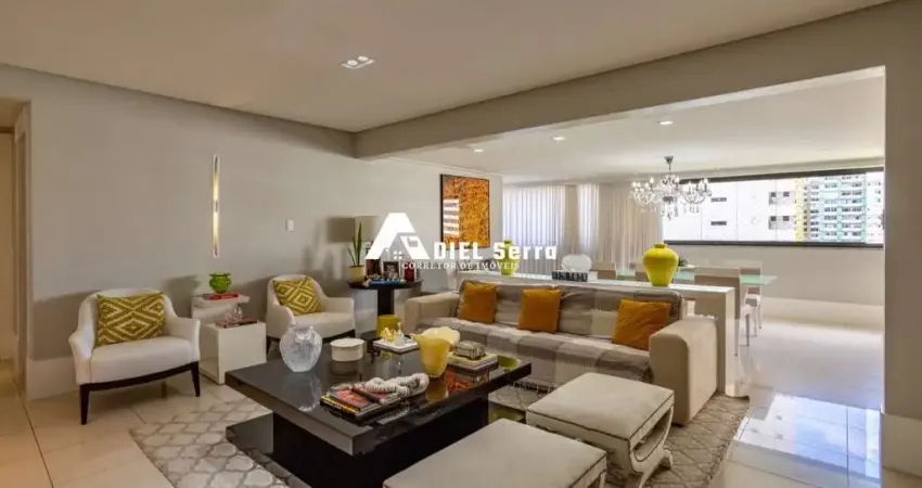 Pituba - 145m² - 3 amplas suítes sendo 1 c/ closet - Sala integrada à varanda - Lavabo - Dependência - 3 vagas