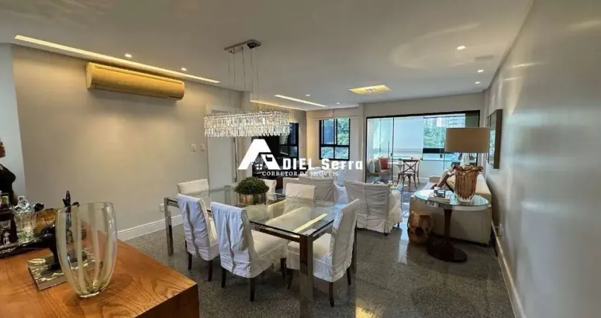 Pituba - 137,84m² - Reformado - Decorado - Semimobiliado - 3 quartos - 2 suítes - Dependência completa - Climatizado - Armários - 2 vagas