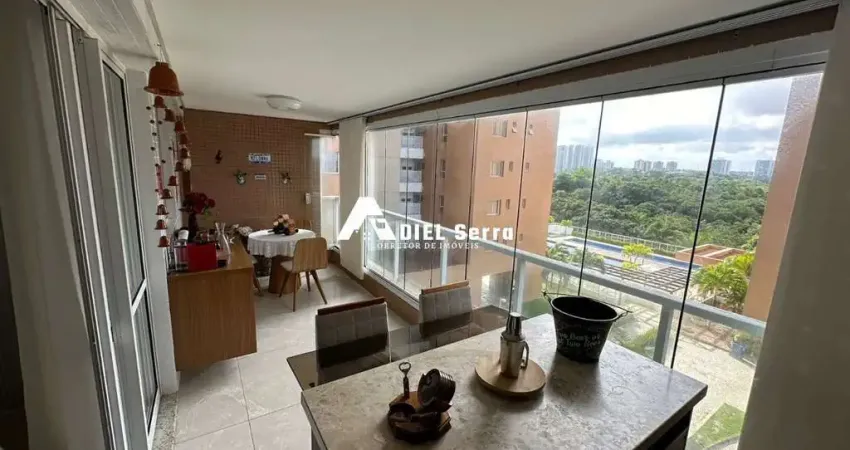 Greenville Platno - 3/4 sendo uma suíte - Dependência - 110m² - 02 vagas - Armários - Reformado - Lazer completo
