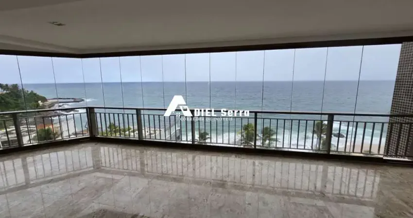 Rio Vermelho - 320m² - Nascente - Reformado - Vista mar - Ventilação cruzada - 4 suítes - Closet - Armários - Home - Despensa - Varanda - 3 vagas