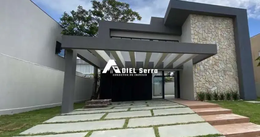 Alphaville litoral norte 1 - 485m² total - 5 suítes - 2 salas - 8 banheiros - área gourmet - piscina - deck - energia solar - área de serviço- 2 vagas