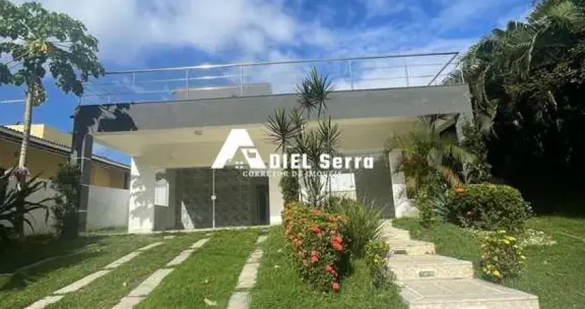 Alphaville litoral norte 1 - 450m² total - 4 suítes - lavabo - varandas - espaço gourmet - piscina - área de serviço - 6 vagas