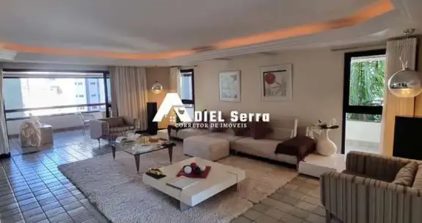 Ondina - 325m² - Nascente - Vista mar - Andar alto - 4 suítes - 1 master - 2 varandas - Dependência completa - 4 vagas