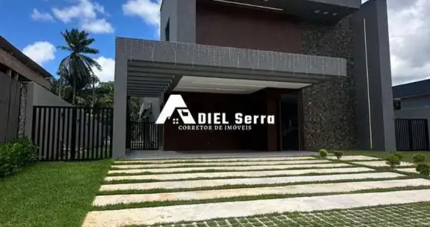 Alphaville litoral norte 3 - 4 suítes - closets - varanda - despensa - quarto multifuncional - piscina - deck - espaço gourmet - 2 vagas