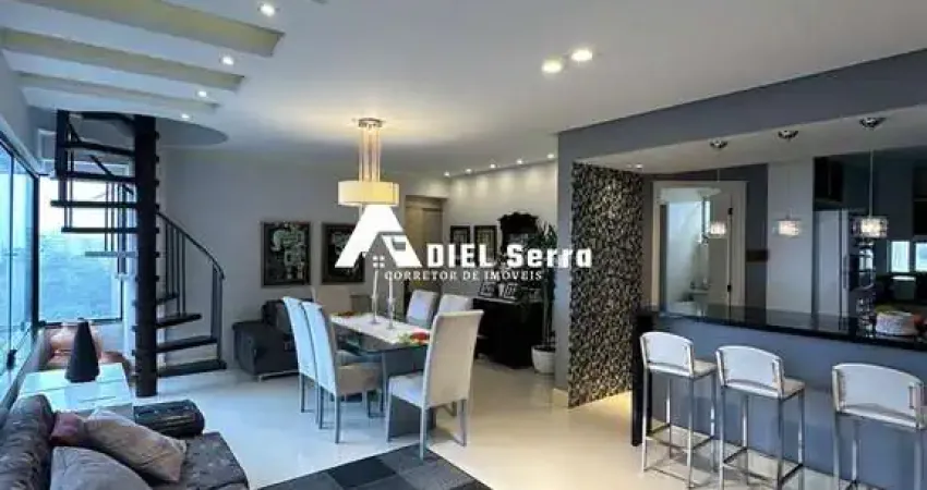 Rio Vermelho - 213m² -  Cobertura - Vista mar - Nascente - 3 suítes - Dependência completa - Piscina privativa - Churrasqueira - 2 vagas