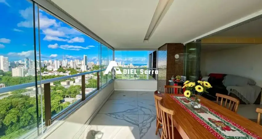 Federação - 153m² - Nascente - Vista livre - Andar alto - Ventilação cruzada - 3 suítes - Master c/ closet - Lavabo - Dependência - 3 vagas