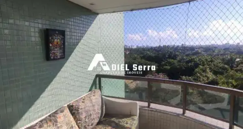 Colina A - Patamares - 2/4 com suíte e Varanda - 90m² - Vista bosque - Reformado - 02 vagas - Lazer completo